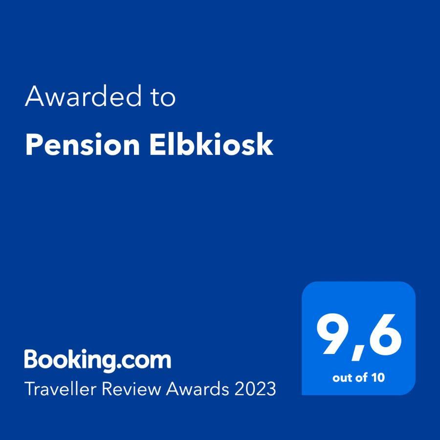 Pension Elbkiosk Kleinzadel Exterior photo