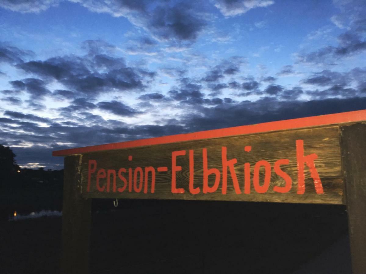 Pension Elbkiosk Kleinzadel Exterior photo
